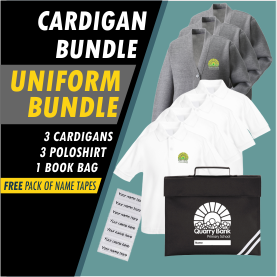 Bundle offer of 3 Cardigans, 3 poloshrts and a Book Bag!